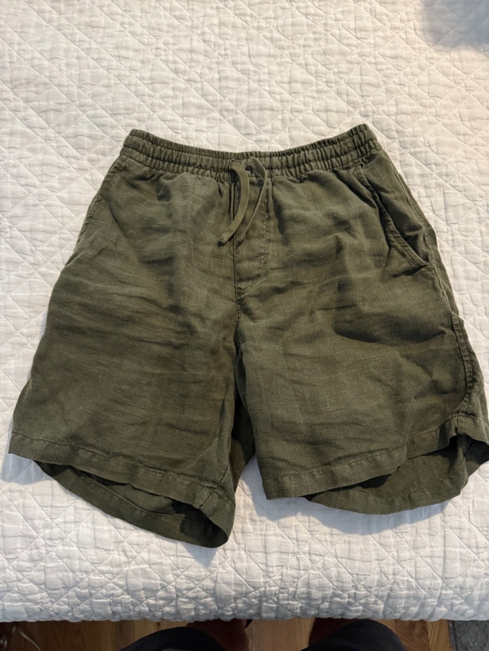 ISTO made in Portugal Men's Casual Drawstring Athletic Shorts in Olive